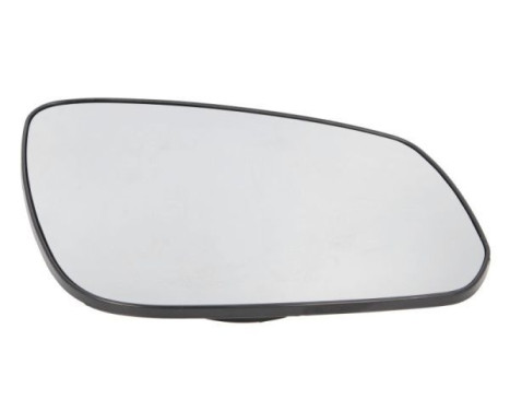 Mirror glass, exterior mirror