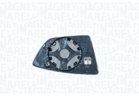 Mirror glass, exterior mirror