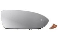 Mirror glass, exterior mirror