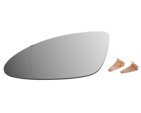 Mirror glass, exterior mirror