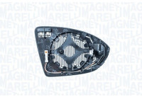 Mirror glass, exterior mirror