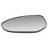 Mirror glass, exterior mirror