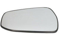 Mirror glass, exterior mirror