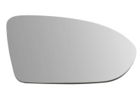 Mirror glass, exterior mirror