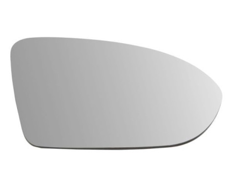 Mirror glass, exterior mirror