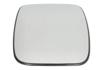 Mirror glass, exterior mirror