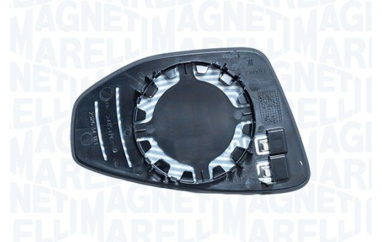 Mirror glass, exterior mirror