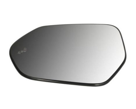 Mirror glass, exterior mirror