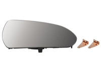 Mirror glass, exterior mirror