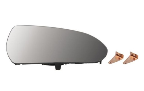 Mirror glass, exterior mirror