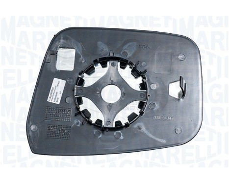 Mirror glass, exterior mirror