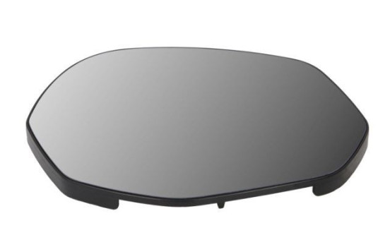 Mirror glass, exterior mirror