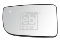 Mirror glass for exterior mirror