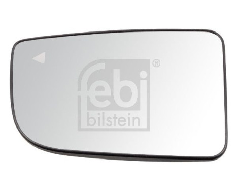 Mirror glass for exterior mirror