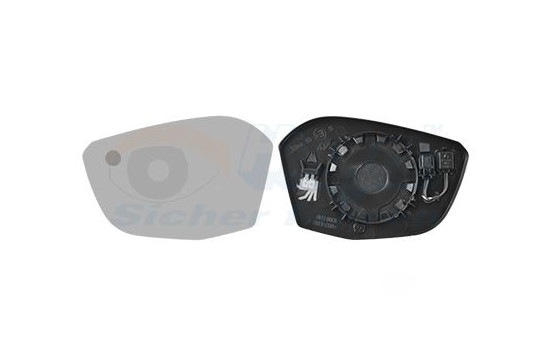 MIRROR GLASS LEFT 0989835 Hagus