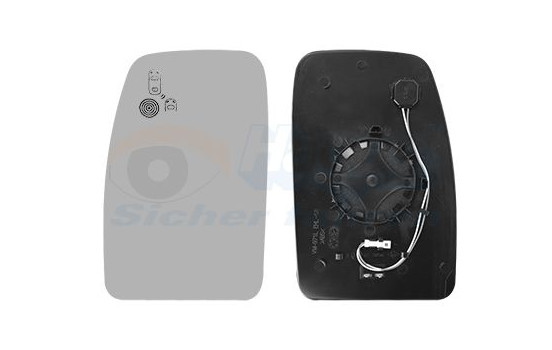 MIRROR GLASS LEFT 4388837 Hagus