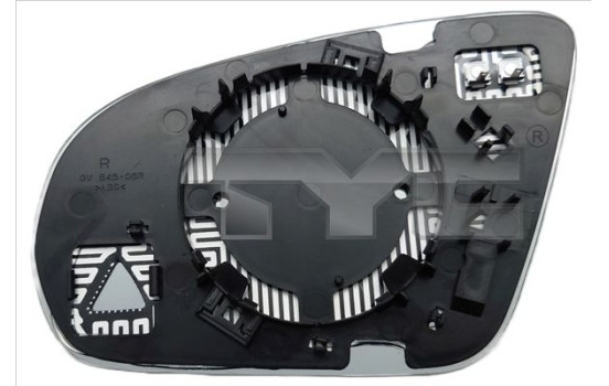 Mirror glass, outside mirror 321-0131-1 TYC