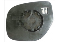 Mirror Glass, outside mirror 323-0018-1 TYC