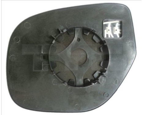 Mirror Glass, outside mirror 323-0018-1 TYC