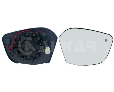 Mirror glass, outside mirror 6438860 Alkar