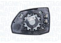 Mirror glass, outside mirror