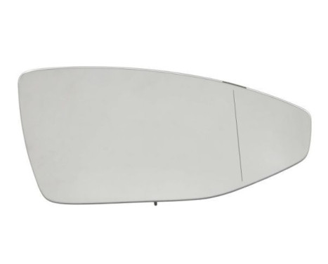 Mirror glass, outside mirror