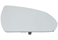 Mirror glass, outside mirror