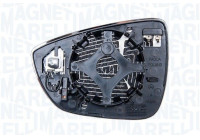 Mirror glass, outside mirror