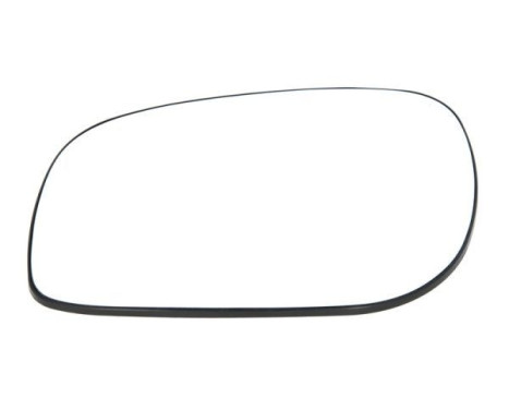 Mirror glass, outside mirror