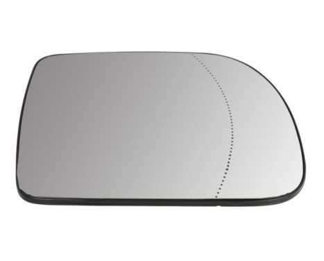 Mirror glass, outside mirror