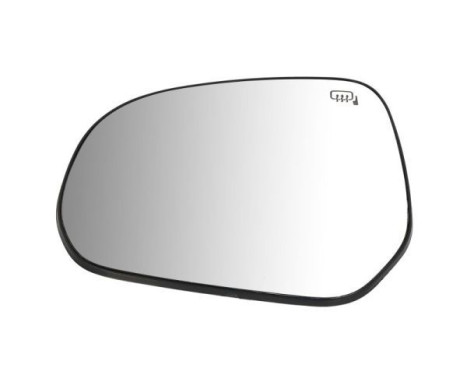 Mirror glass, outside mirror