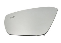 Mirror glass, outside mirror