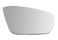 Mirror glass, outside mirror