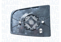 Mirror glass, outside mirror