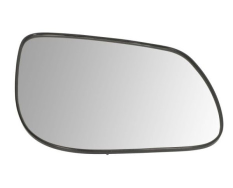 Mirror glass, outside mirror