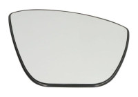 Mirror glass, outside mirror