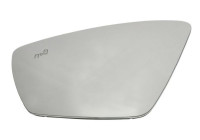 Mirror glass, outside mirror