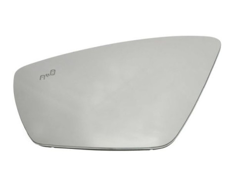 Mirror glass, outside mirror