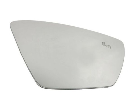 Mirror glass, outside mirror