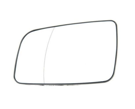 Mirror glass, outside mirror