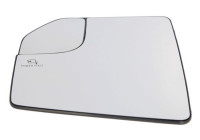 Mirror glass, outside mirror