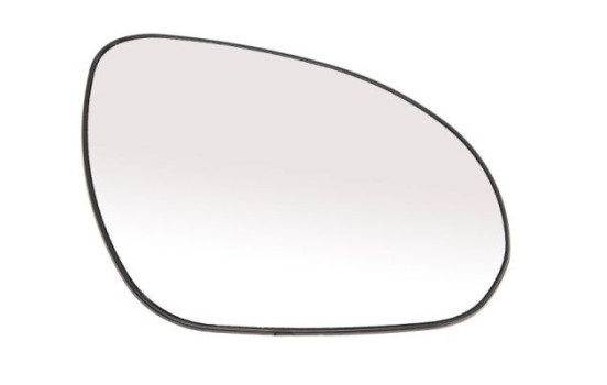 Mirror glass, outside mirror