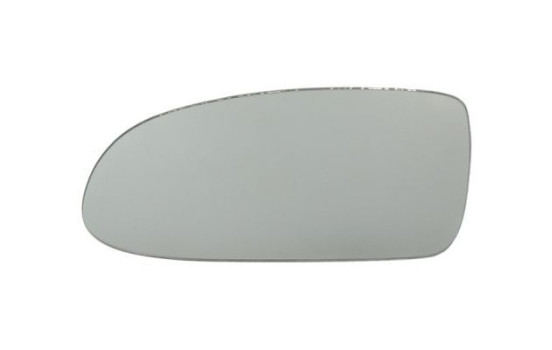 Mirror glass, outside mirror