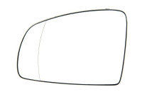 Mirror glass, outside mirror