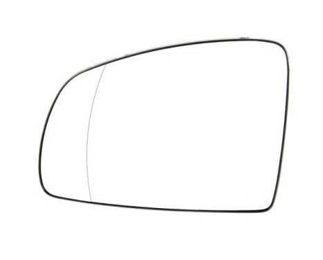 Mirror glass, outside mirror