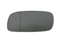 Mirror glass, outside mirror