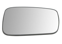 Mirror glass, outside mirror