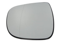 Mirror glass, outside mirror