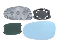 Mirror glass, outside mirror