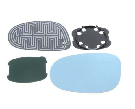 Mirror glass, outside mirror